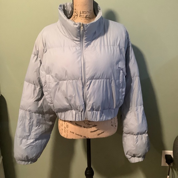 SHEIN Pudder Jacket Size L 8/10 Worn once - Picture 1 of 10